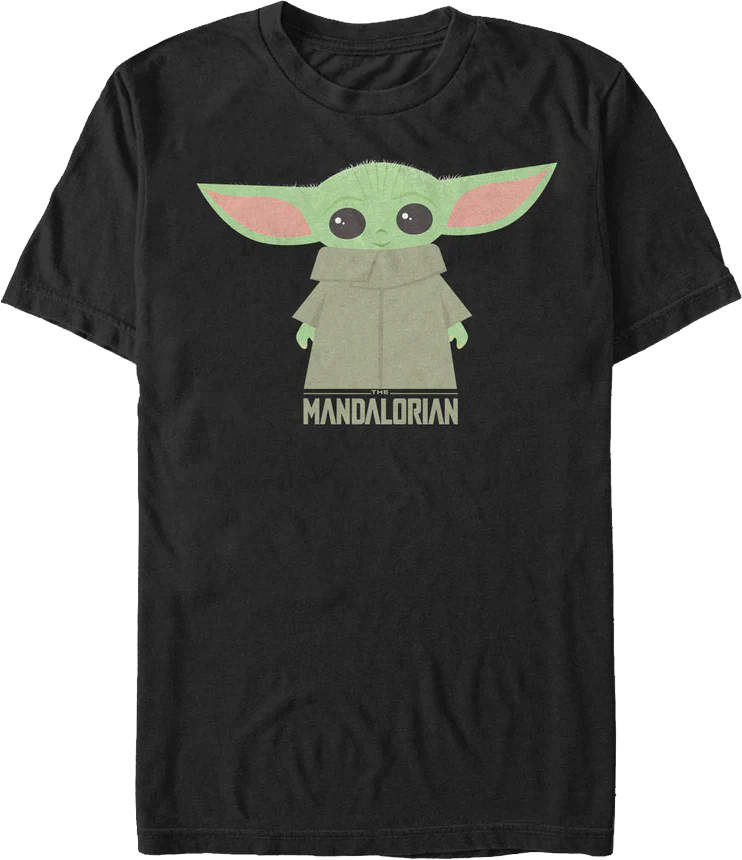 The Child Illustration Star Wars The Mandalorian T-Shirt
