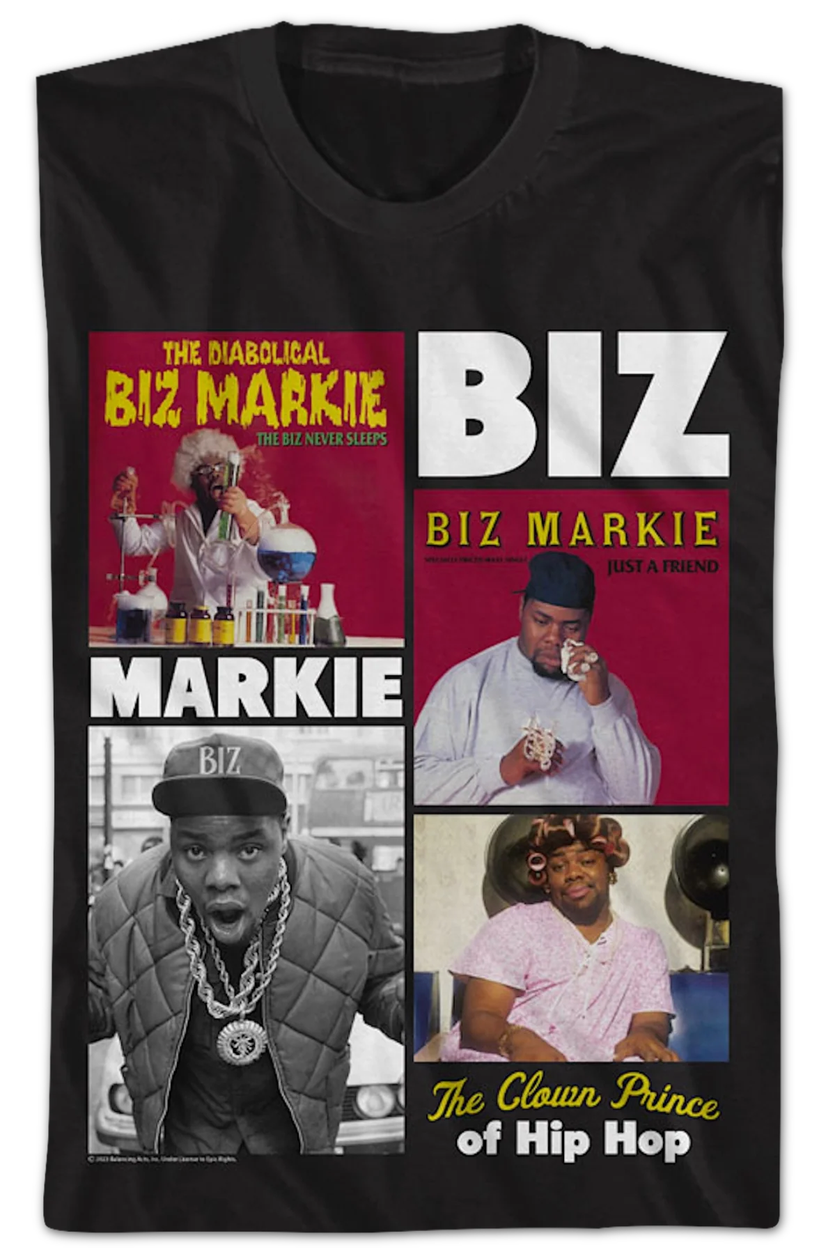 The Clown Prince of Hip Hop Biz Markie T-Shirt - Image 2