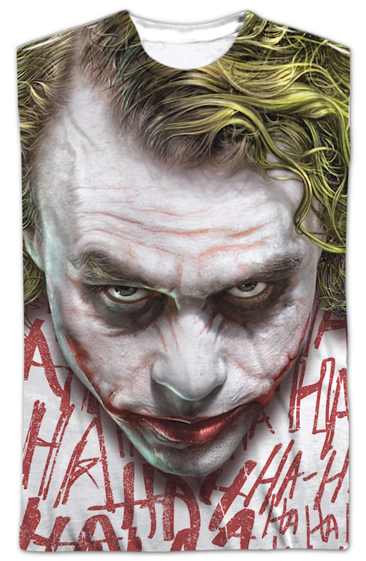The Dark Knight The Joker's Face DC Comics T-Shirt - Image 2