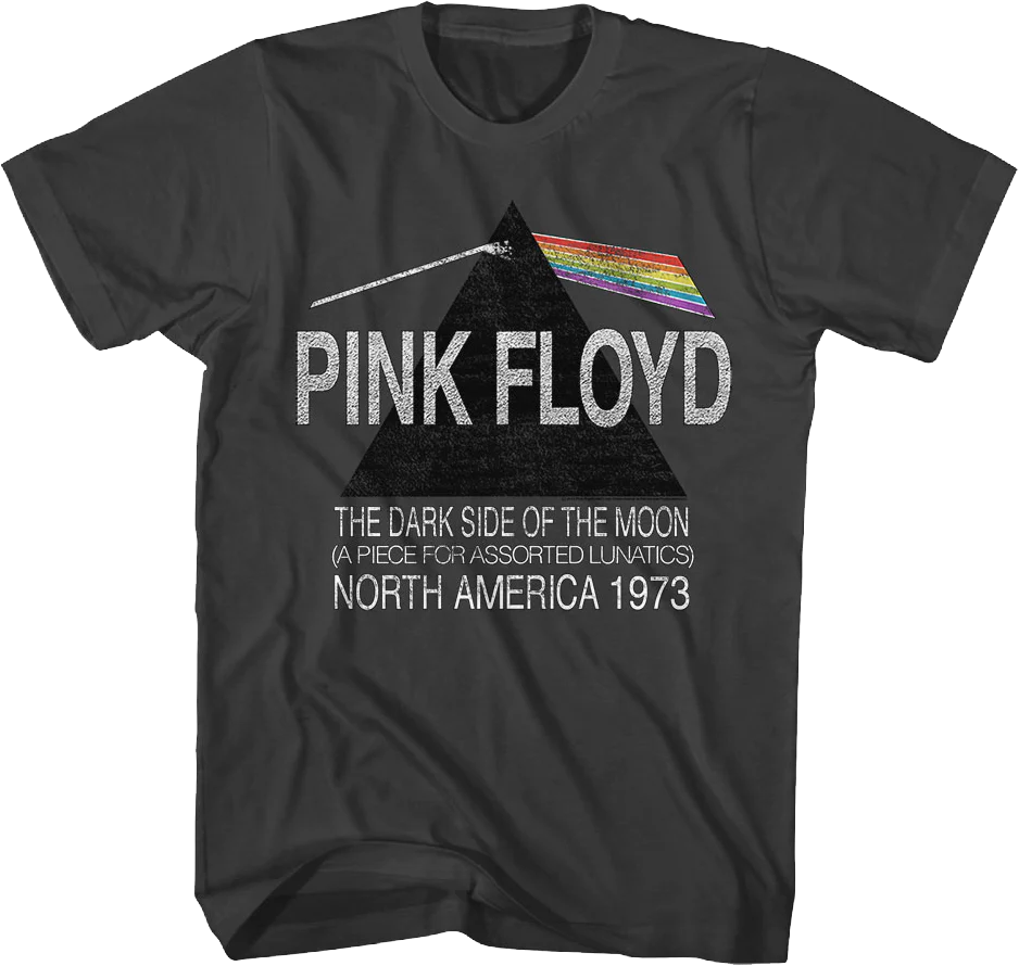 The Dark Side of the Moon North America 1973 Pink Floyd T-Shirt