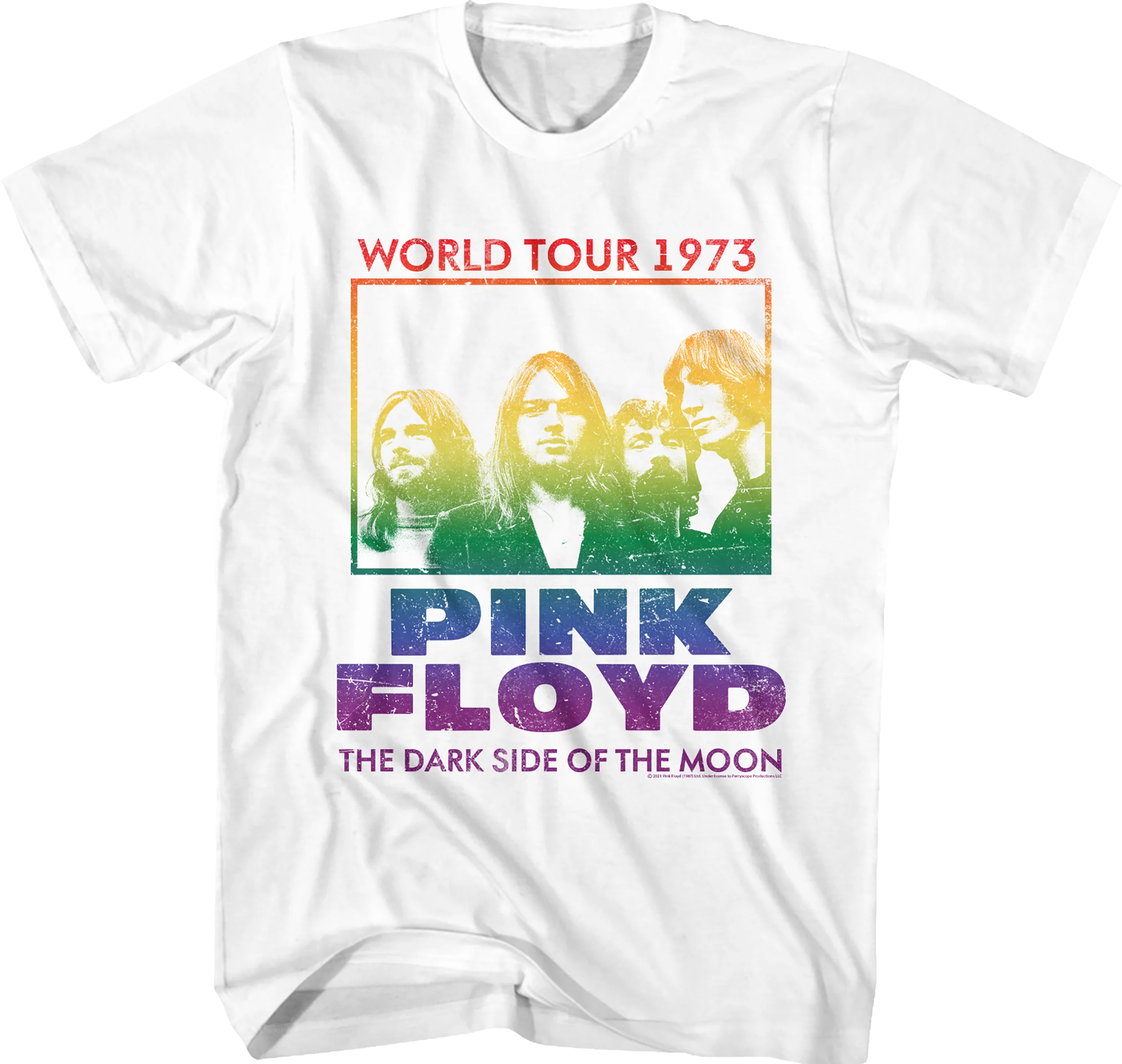 The Dark Side of the Moon World Tour Pink Floyd T-Shirt