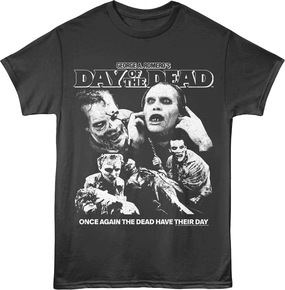 The Dead Have Their Day Collage Day Of The Dead T-Shirt
