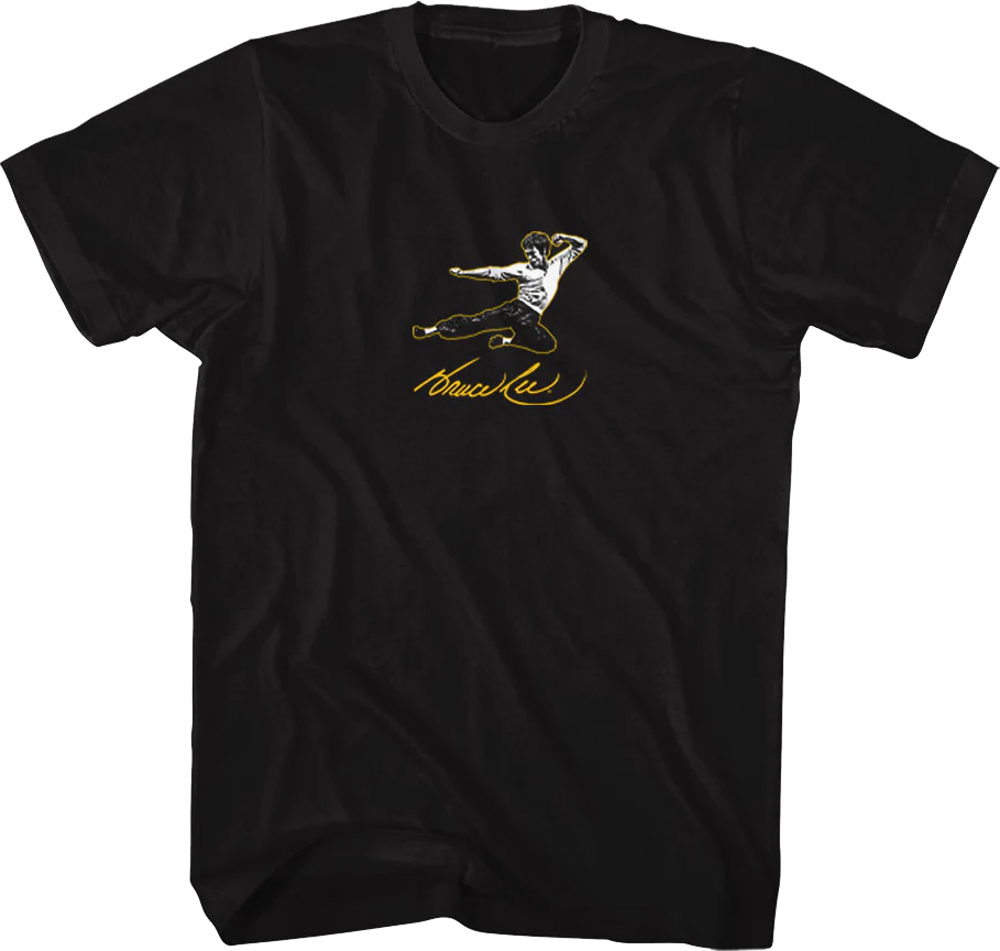 The Dragon Front & Back Bruce Lee T-Shirt - Image 3