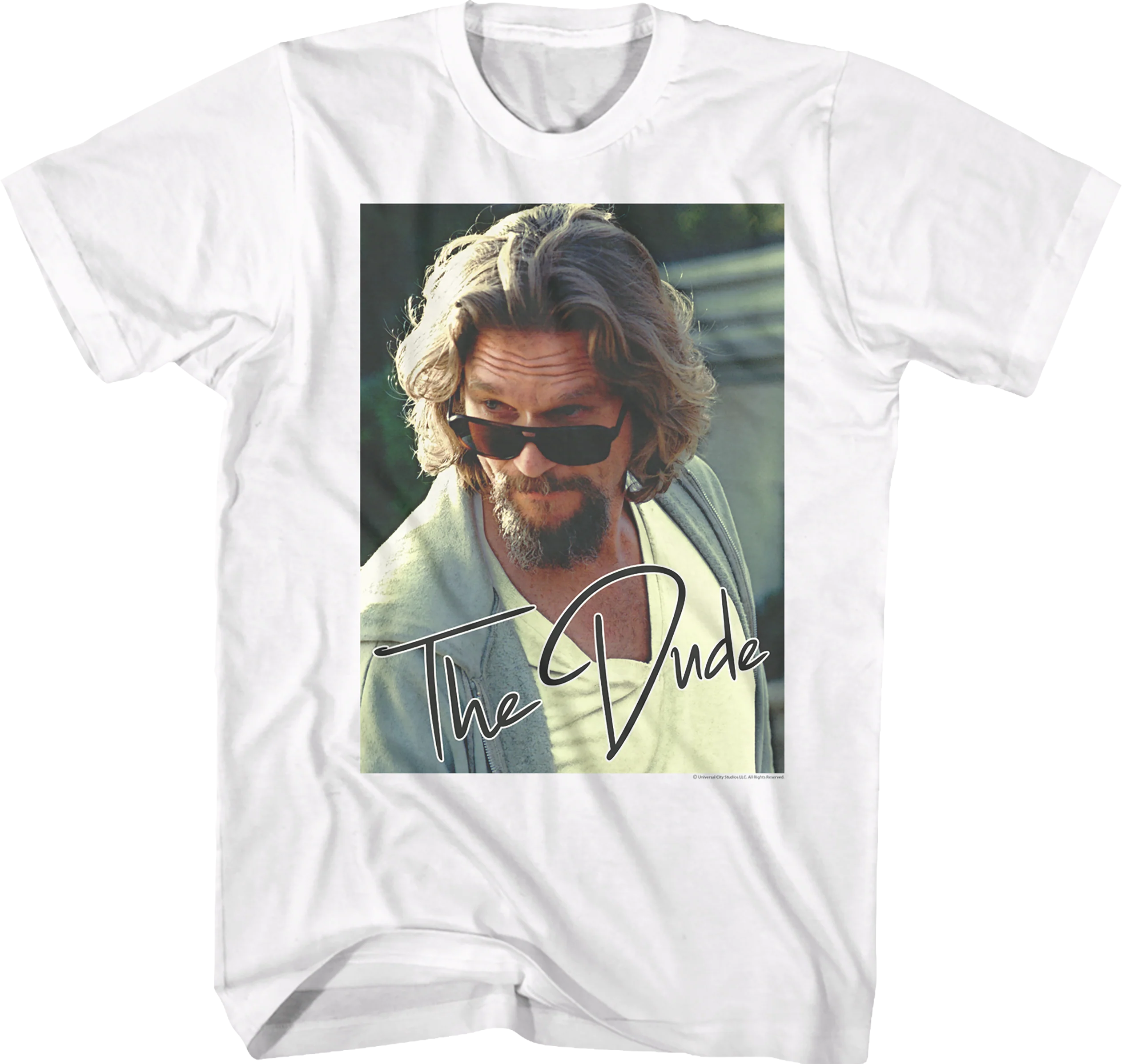 The Dude Autograph Big Lebowski T-Shirt