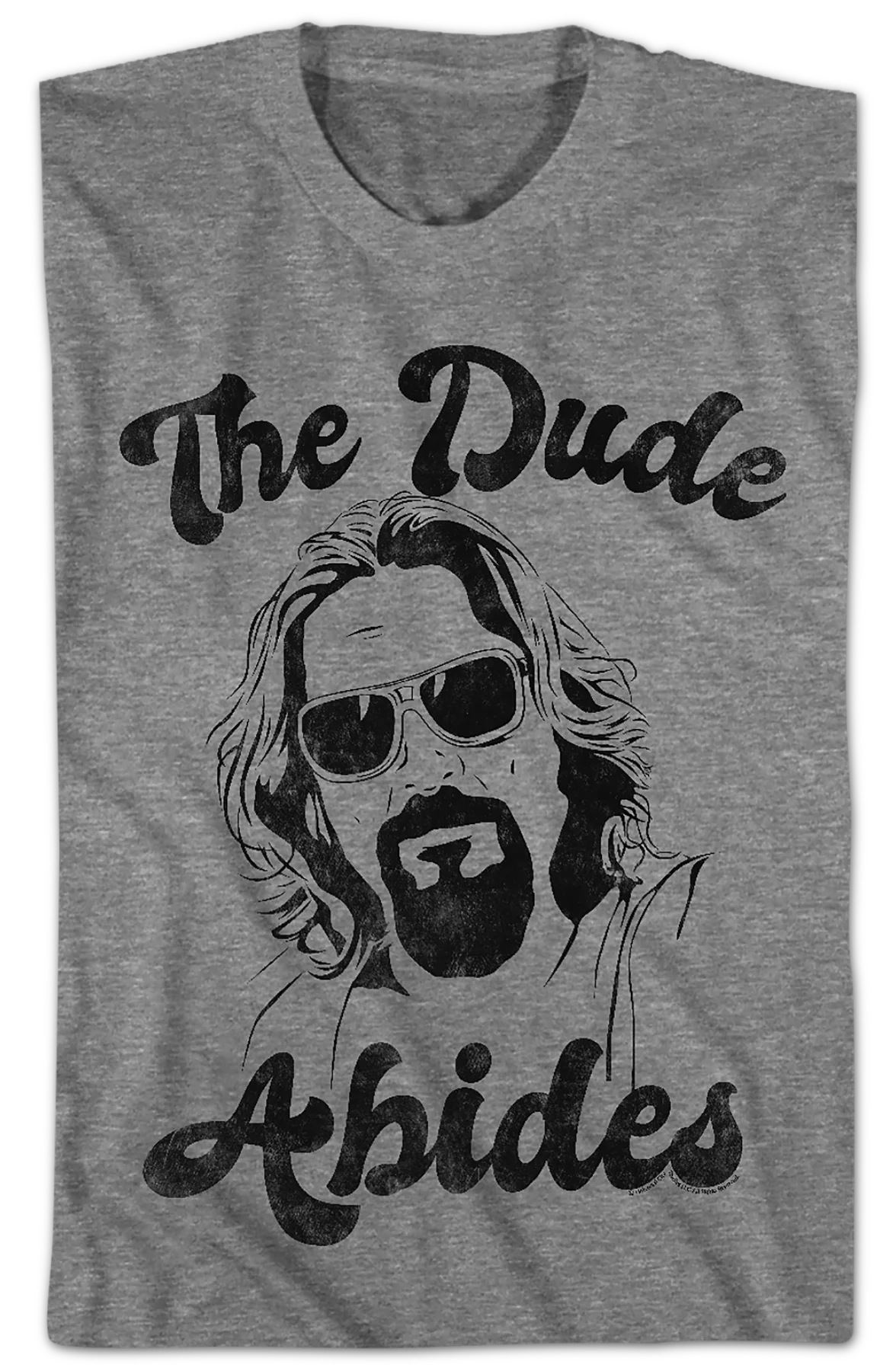 The Dude Sketch Big Lebowski T-Shirt - Image 2