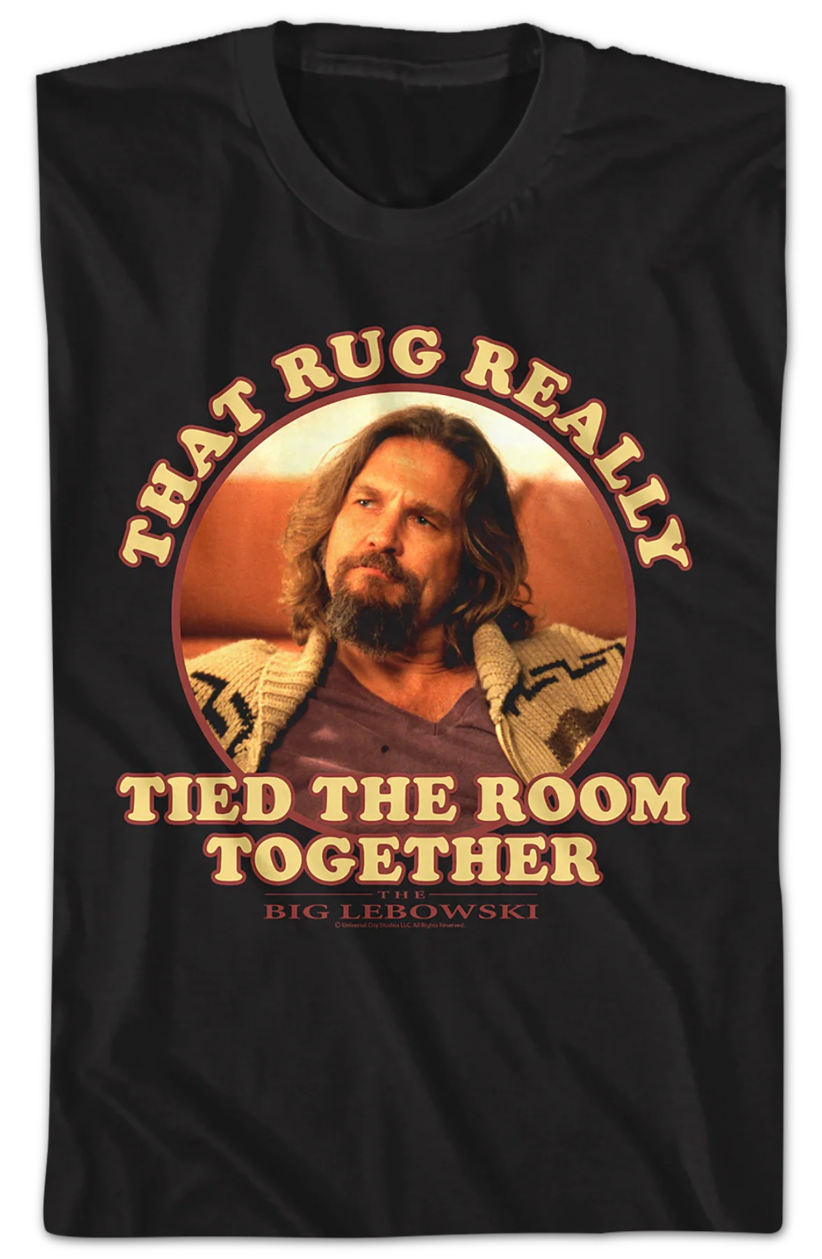The Dude That Rug Really Tied The Room Together Big Lebowski T-Shirt - Image 2