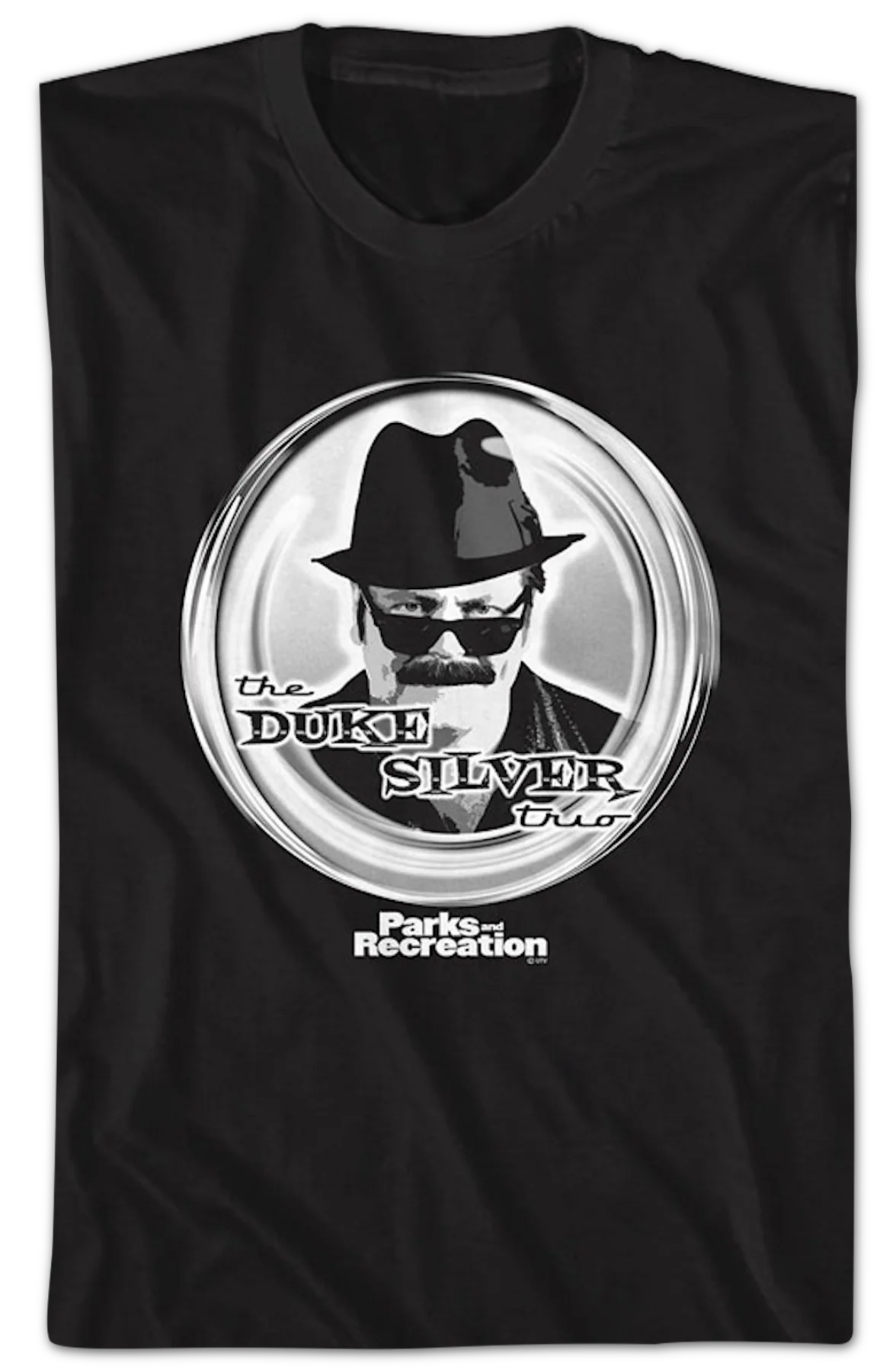 The Duke Silver Trio Parks and Recreation T-Shirt - Image 2