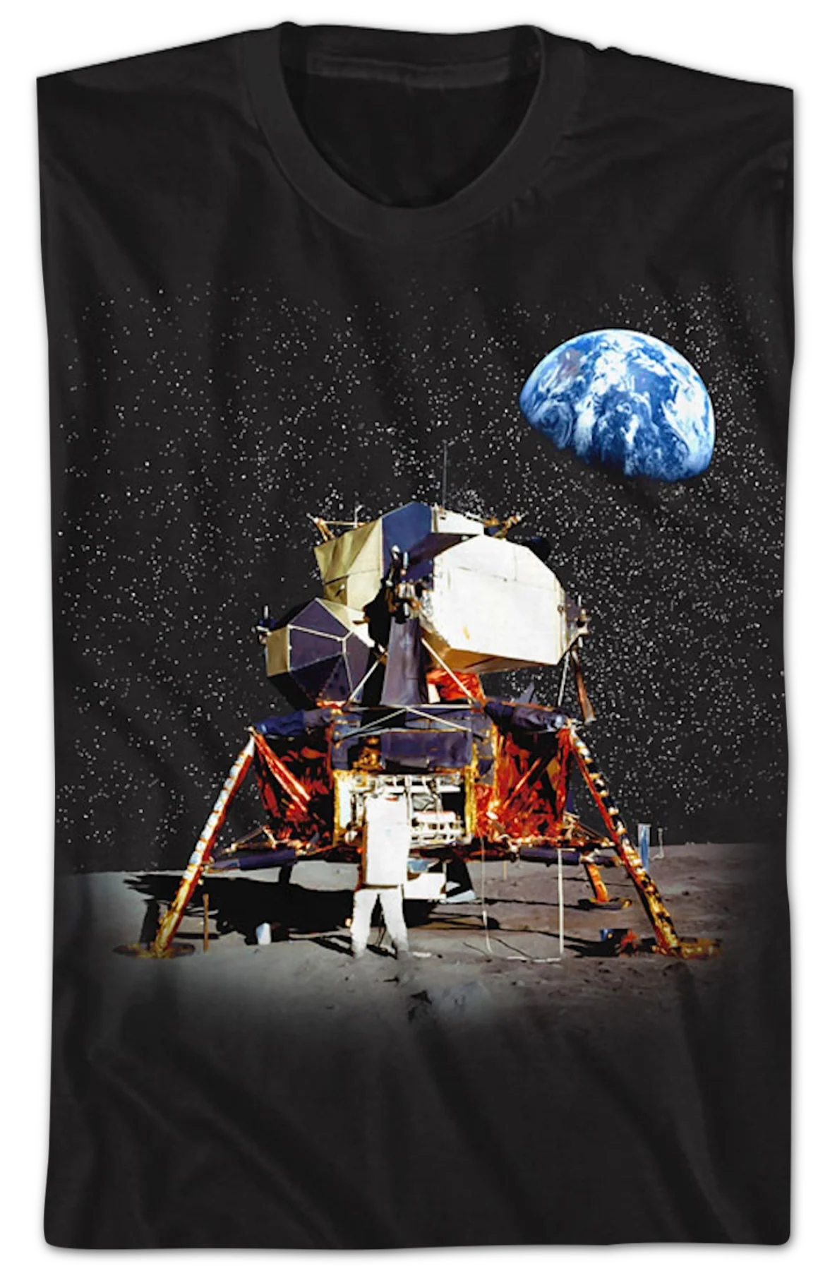 The Eagle Has Landed NASA T-Shirt - Image 2