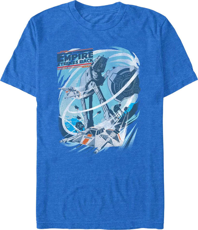 The Empire Strikes Back Battle Of Hoth Star Wars T-Shirt