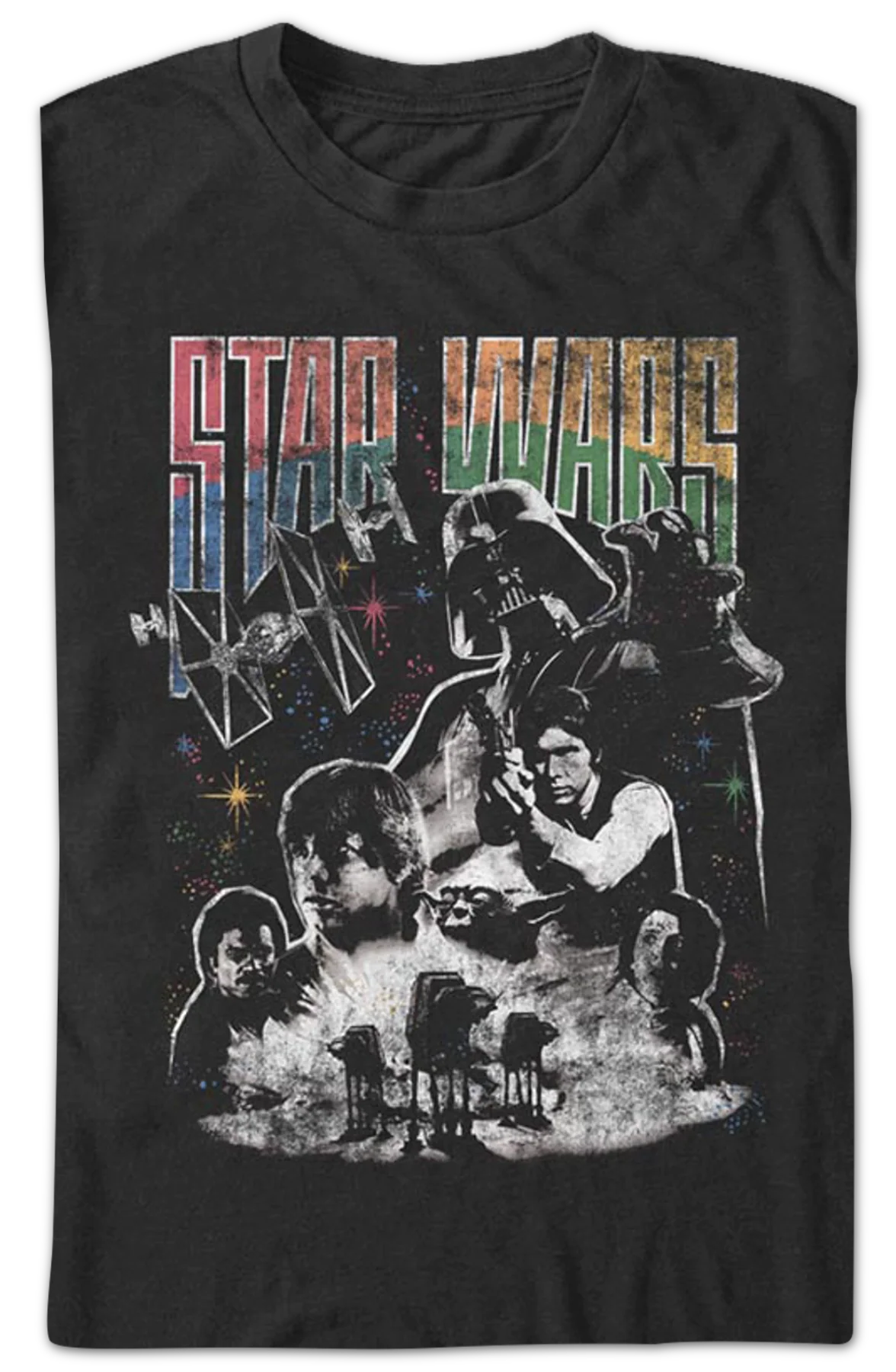The Empire Strikes Back Collage Poster Star Wars T-Shirt - Image 2