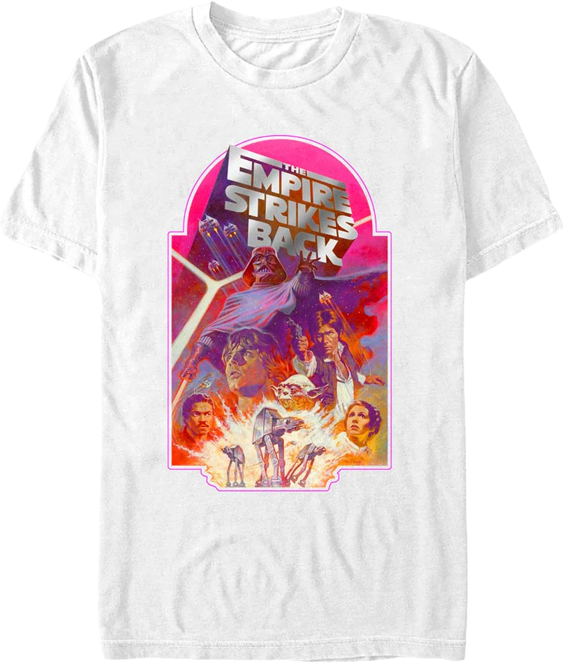 The Empire Strikes Back Vintage Poster Star Wars T-Shirt