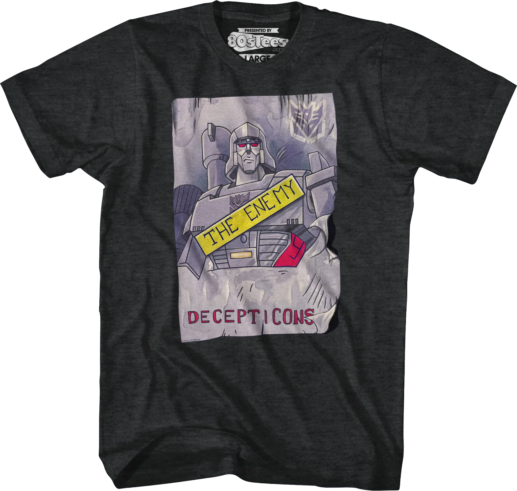 The Enemy Decepticons Poster Transformers T-Shirt