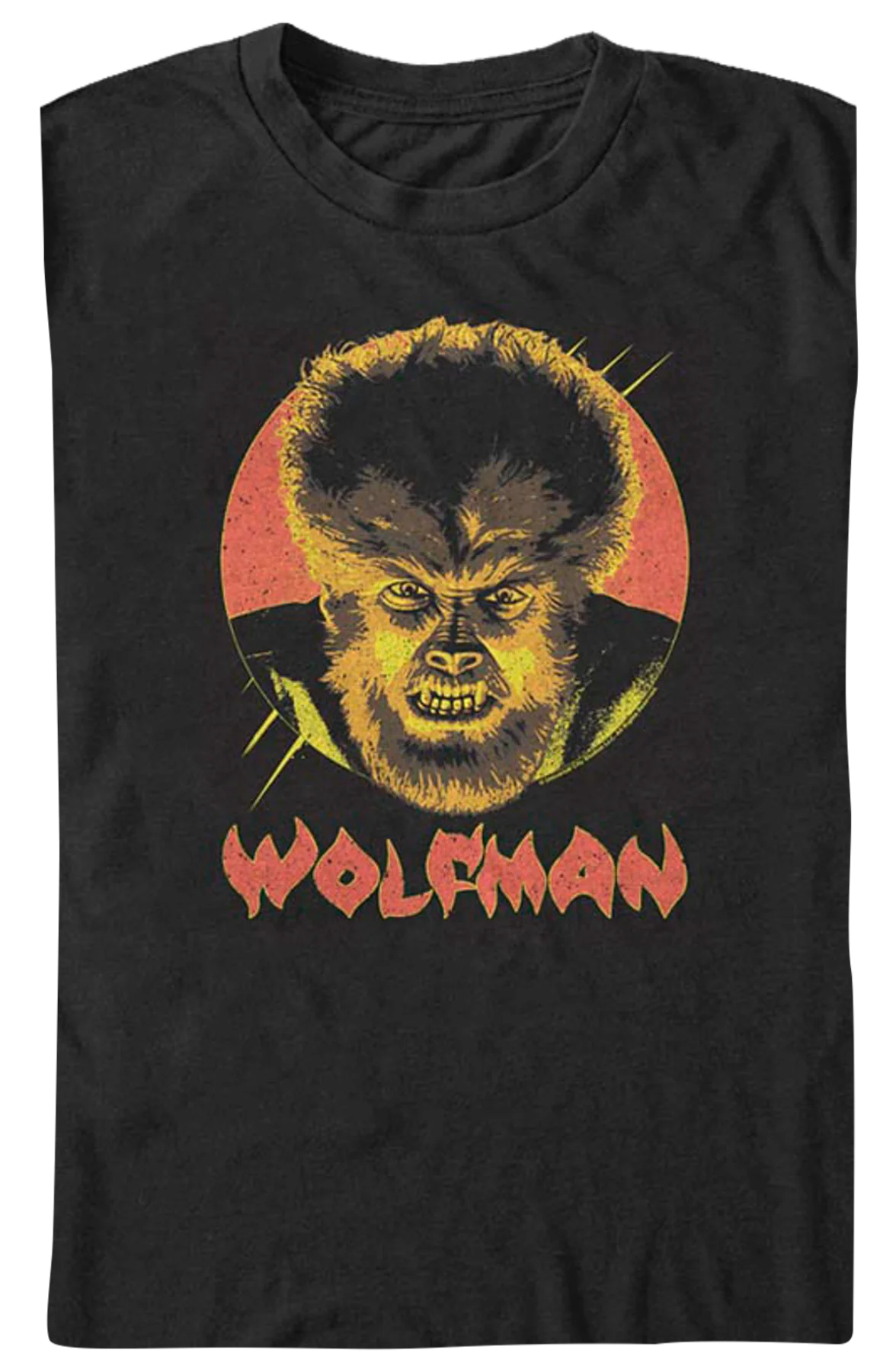 The Face Of Fear Wolf Man T-Shirt - Image 2