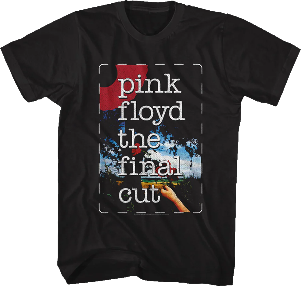 The Final Cut Outline Pink Floyd T-Shirt
