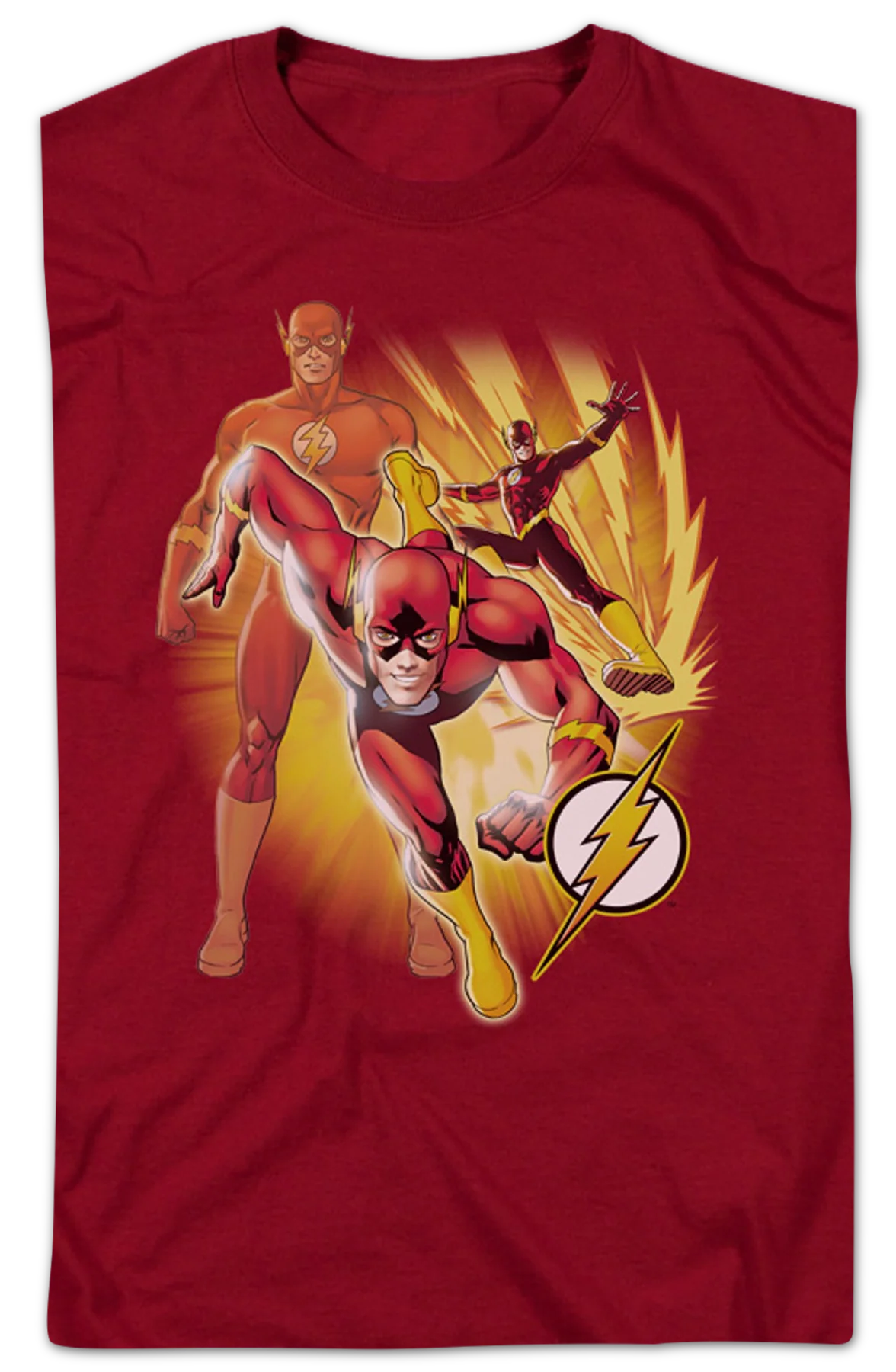 The Flash Collage DC Comics T-Shirt - Image 2