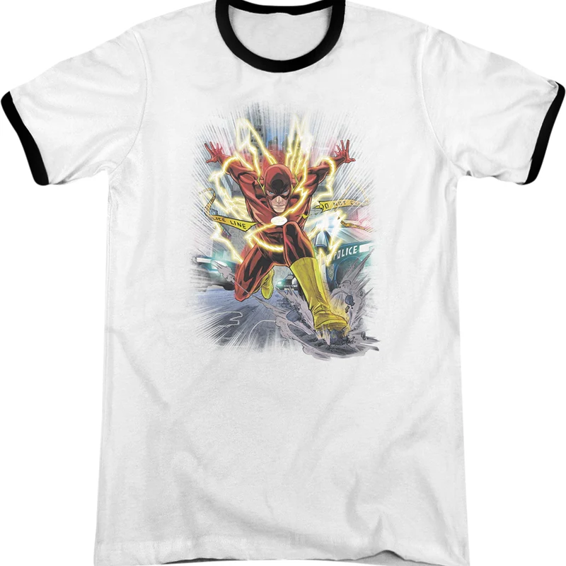 The Flash DC Comics Ringer Shirt
