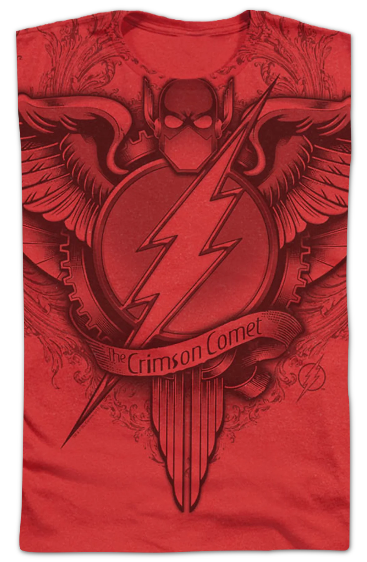 The Flash Gothic Logo DC Comics T-Shirt - Image 2
