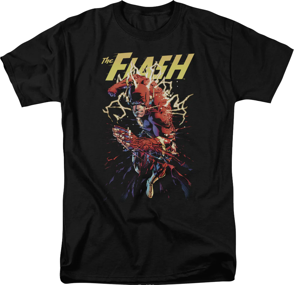 The Flash Ripping Apart DC Comics T-Shirt