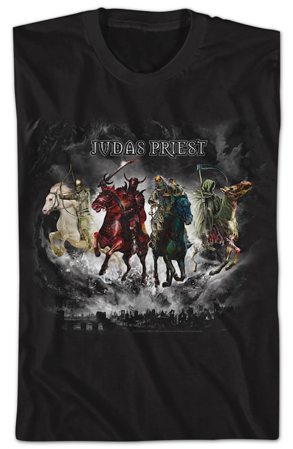 The Four Horsemen Judas Priest T-Shirt - Image 2