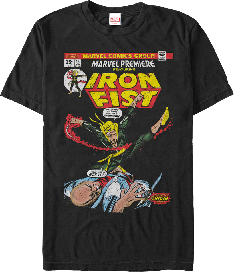 The Fury of Iron Fist Marvel Comics T-Shirt