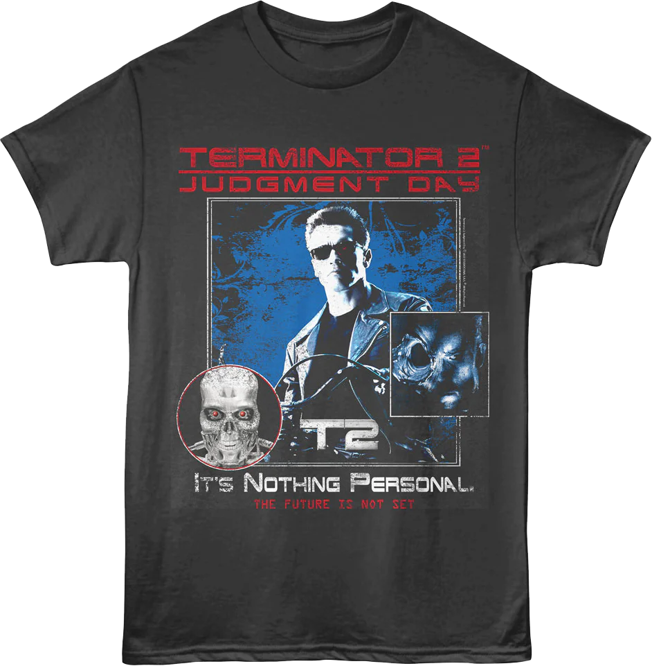 The Future Is Not Set Terminator 2 T-Shirt