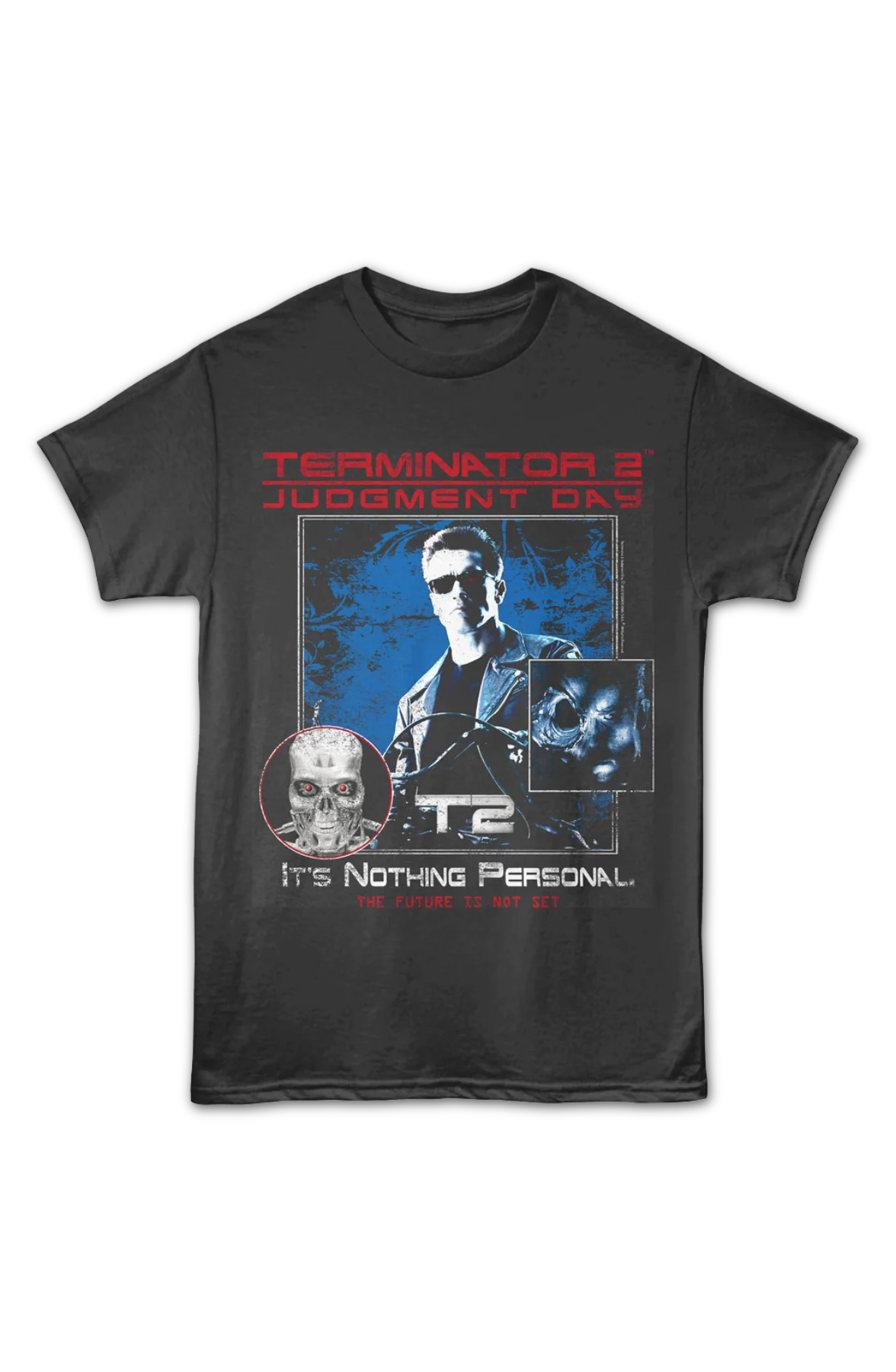 The Future Is Not Set Terminator 2 T-Shirt - Image 2