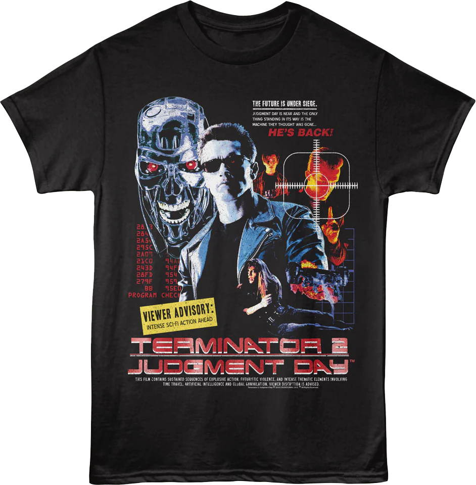 The Future Is Under Siege Terminator 2: Judgment Day T-Shirt