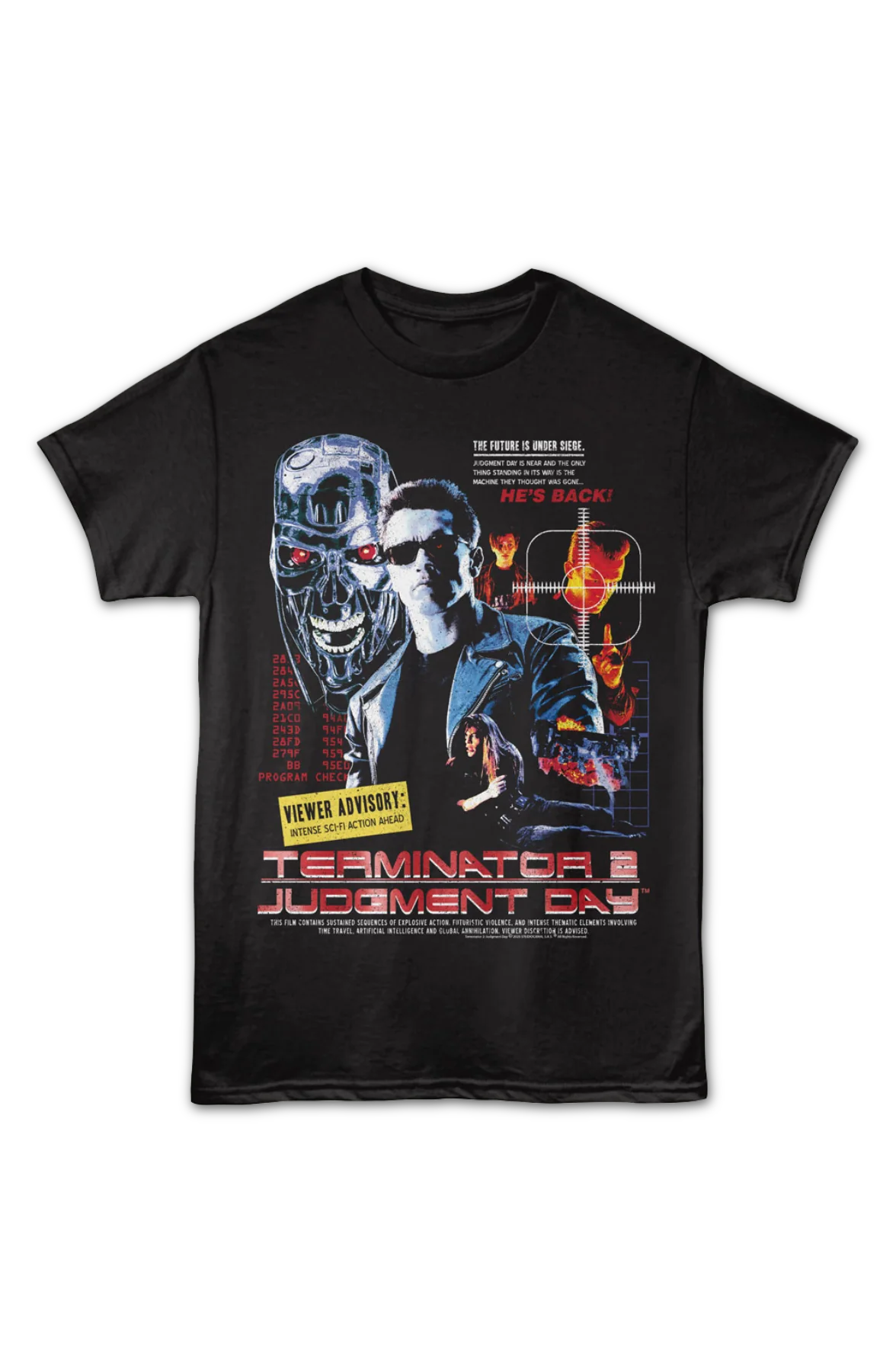 The Future Is Under Siege Terminator 2: Judgment Day T-Shirt - Image 2