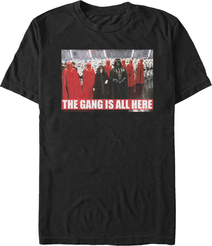 The Gang Is All Here Star Wars T-Shirt