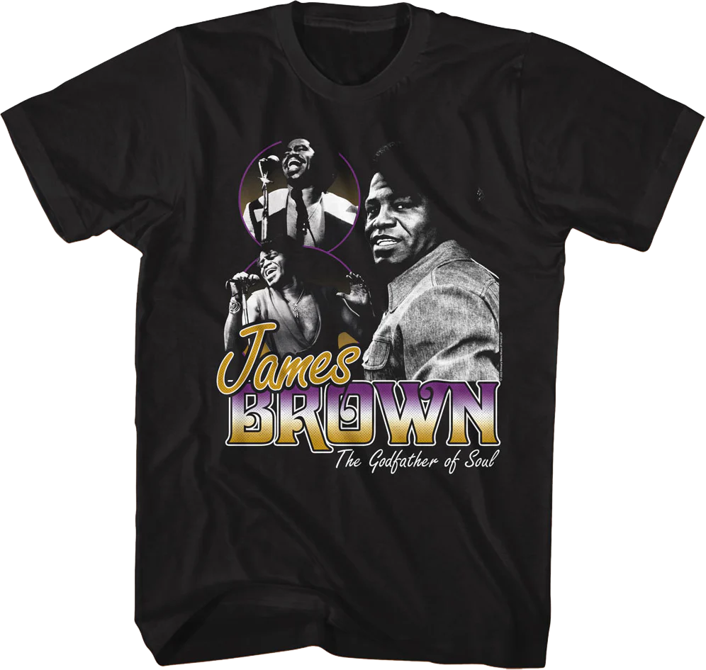 The Godfather Of Soul James Brown T-Shirt