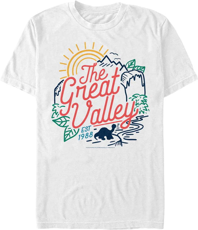 The Great Valley Land Before Time T-Shirt