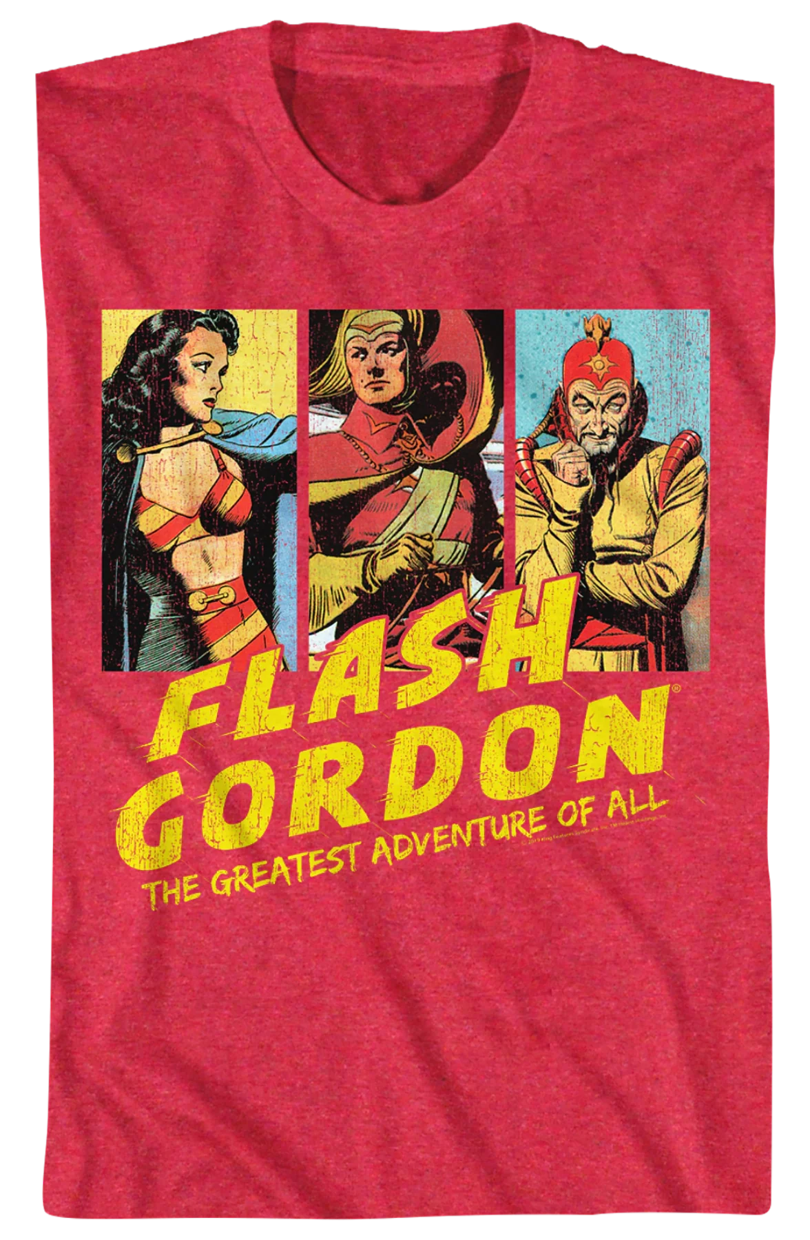 The Greatest Adventure Of All Flash Gordon T-Shirt - Image 2