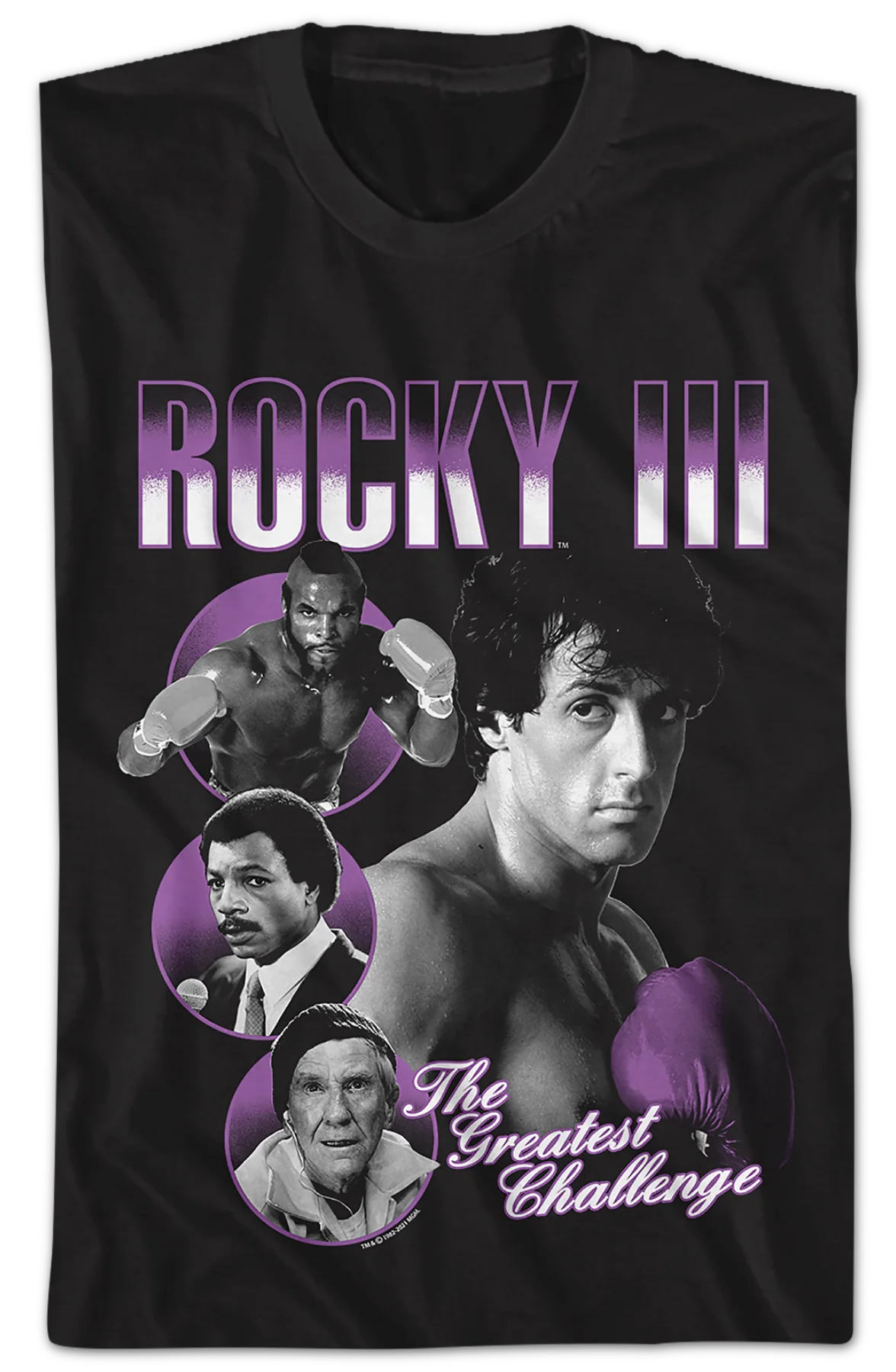 The Greatest Challenge Rocky III T-Shirt - Image 2