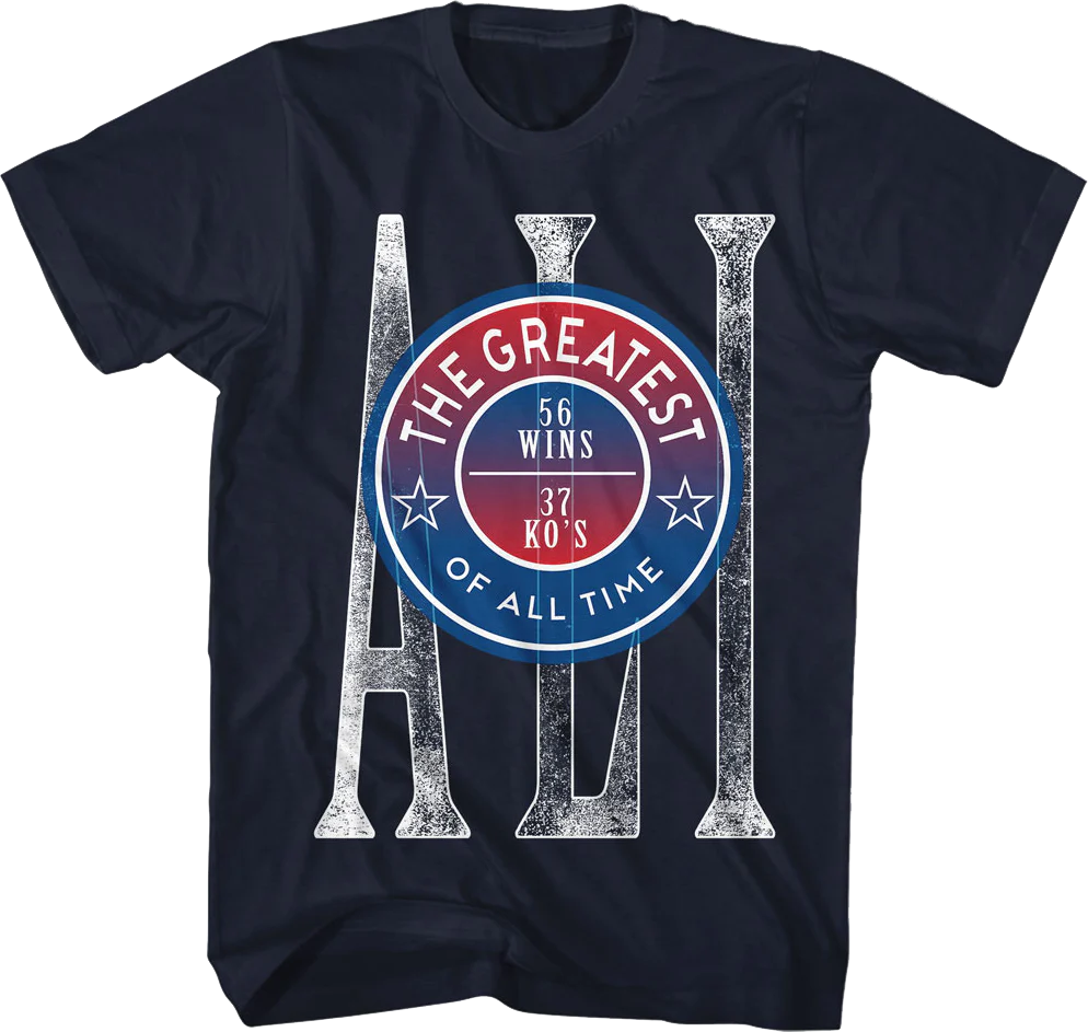 The Greatest Of All Time Seal Muhammad Ali T-Shirt