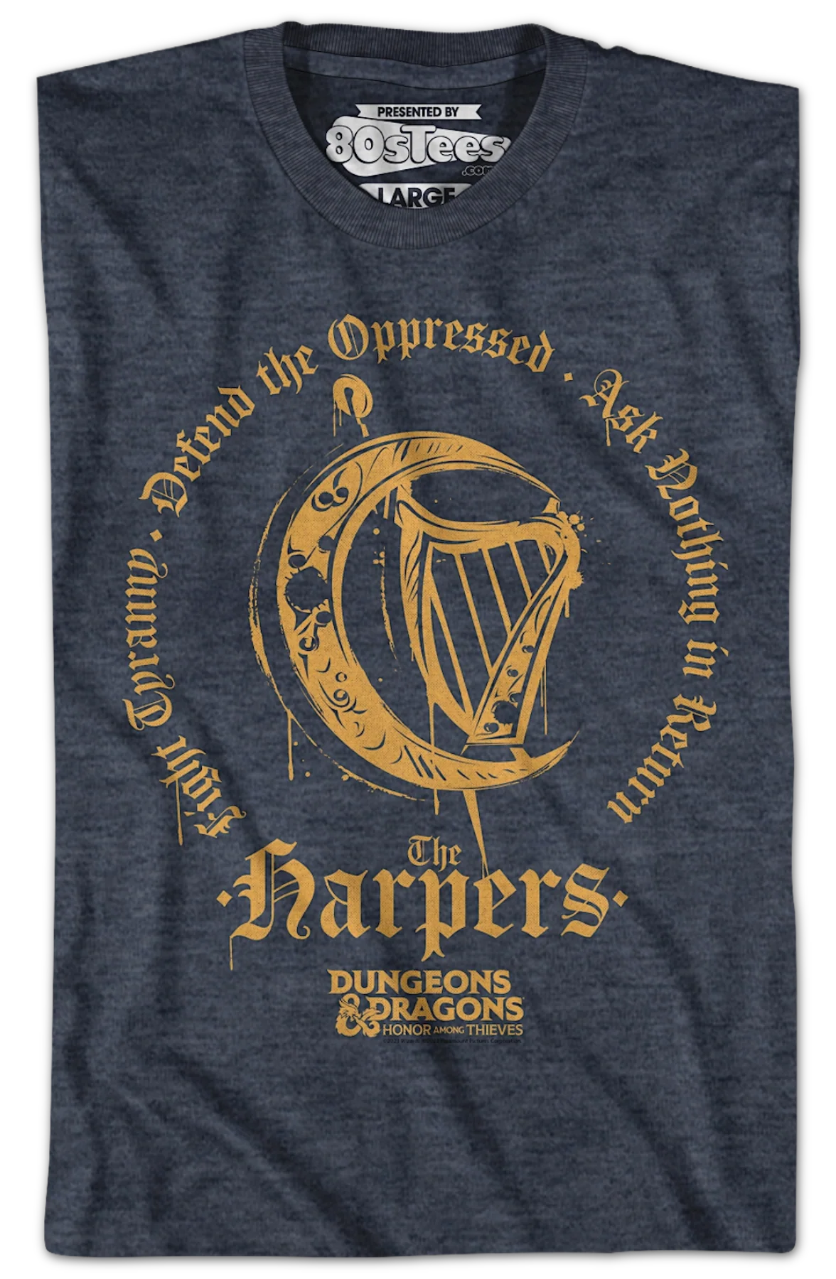 The Harpers Dungeons & Dragons T-Shirt - Image 2