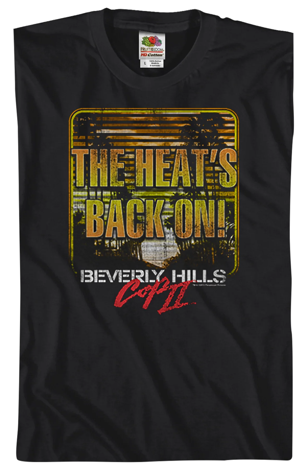 The Heat's Back On Beverly Hills Cop II T-Shirt - Image 2