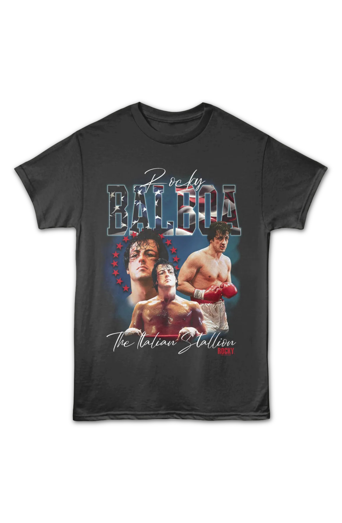 The Italian Stallion Collage Rocky T-Shirt - Image 2