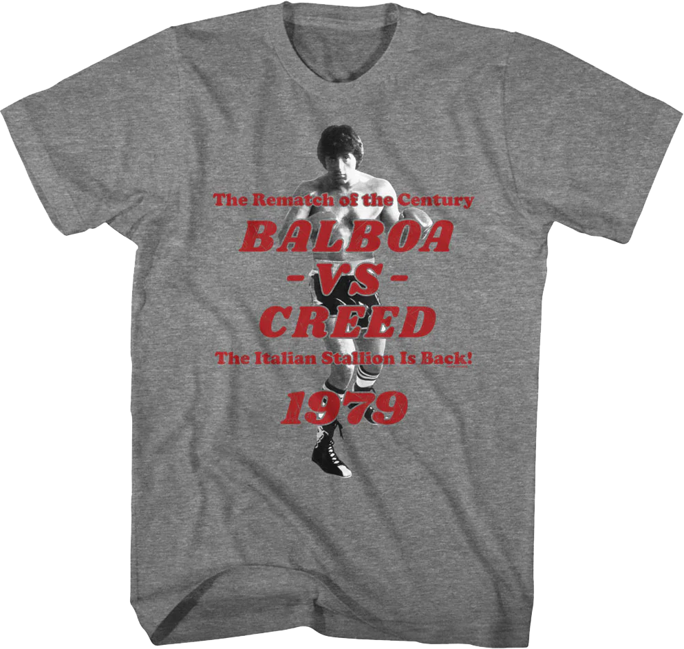 The Italian Stallion Is Back Rocky T-Shirt