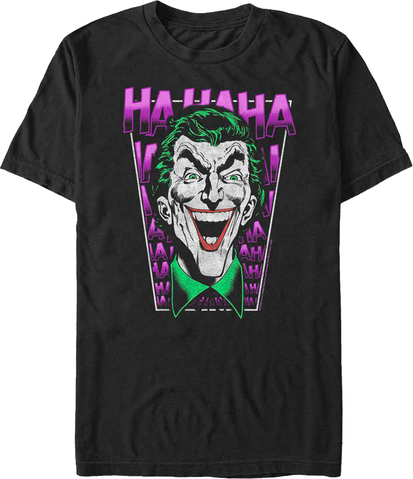 The Joker Devious Laugh DC Comics T-Shirt