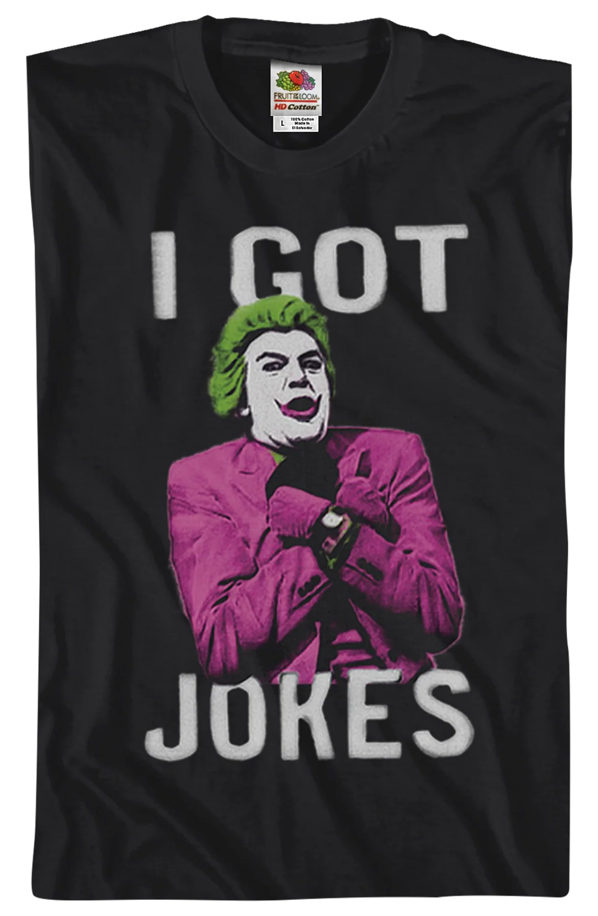 The Joker I've Got Jokes Batman T-Shirt - Image 2