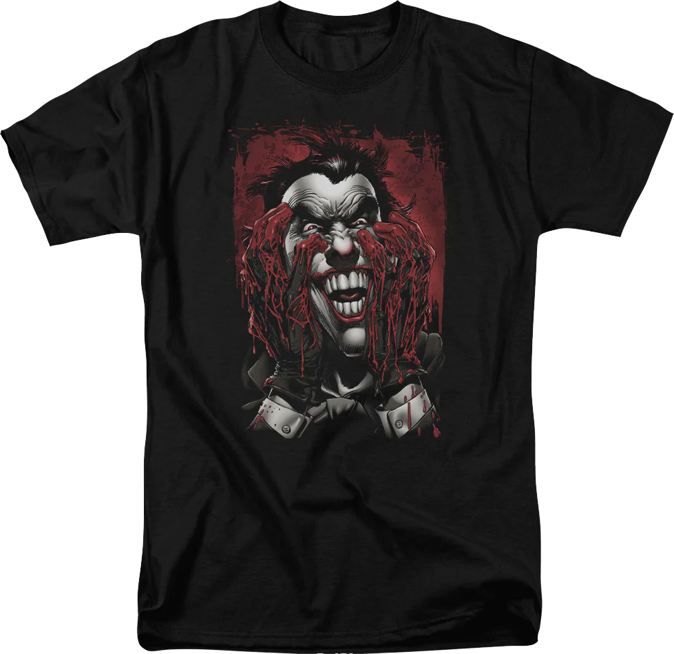 The Joker's Bloody Hands DC Comics T-Shirt
