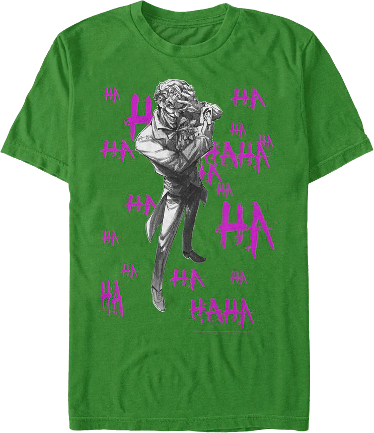 The Joker's Laughter Batman T-Shirt