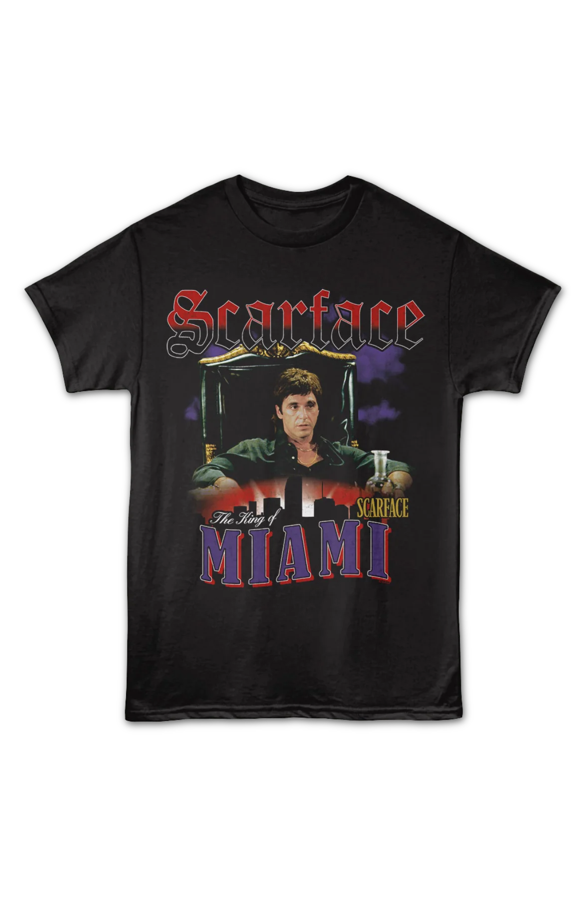 The King of Miami Scarface T-Shirt - Image 2