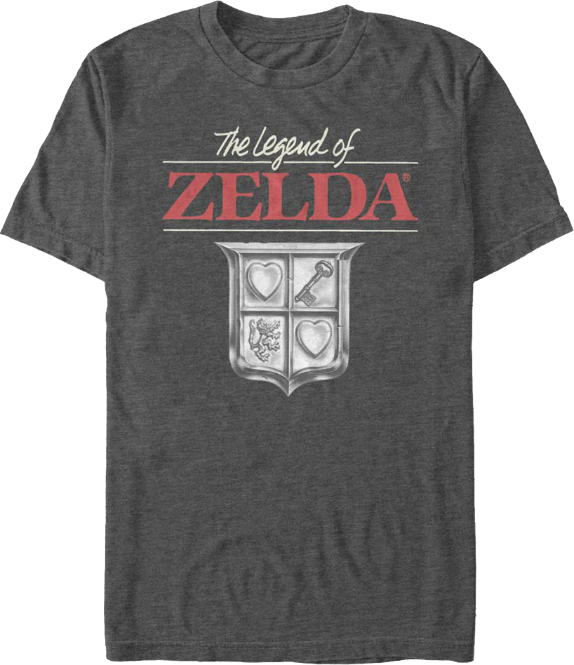 The Legend of Zelda Shield Nintendo T-Shirt