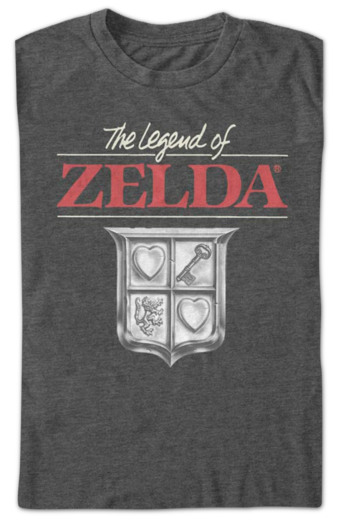The Legend of Zelda Shield Nintendo T-Shirt - Image 2