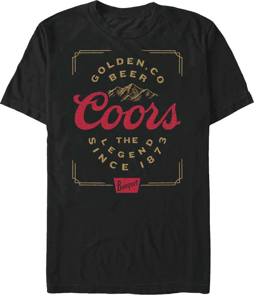 The Legend Since 1873 Coors T-Shirt