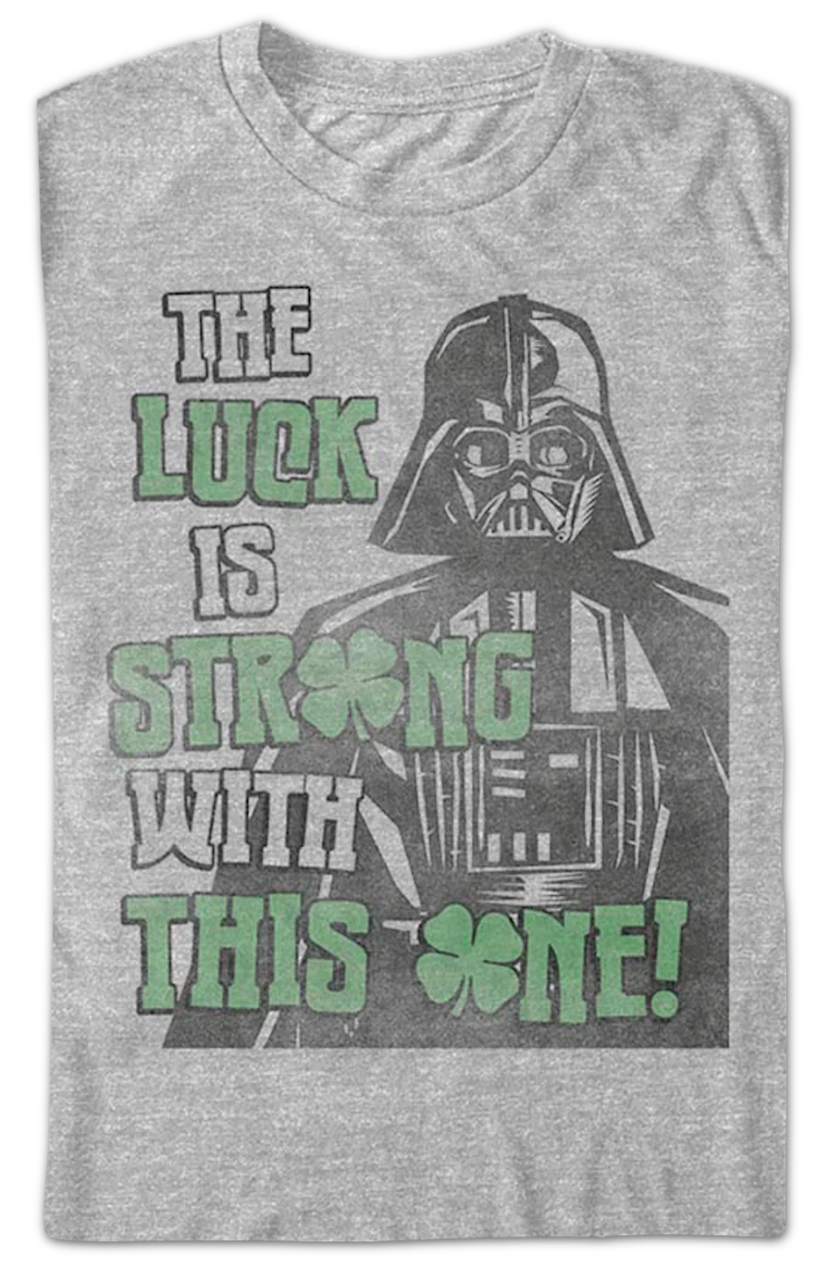 The Luck Is Strong With This One Darth Vader Star Wars T-Shirt - Image 2
