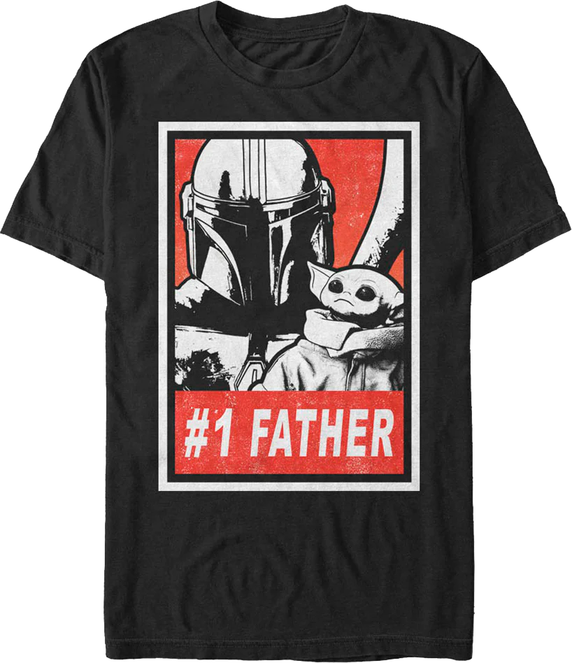 The Mandalorian #1 Father Star Wars T-Shirt