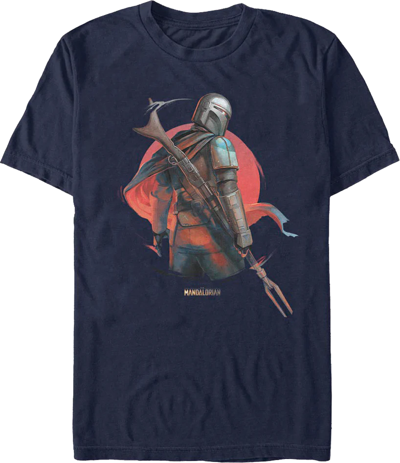 The Mandalorian Amban Rifle Star Wars T-Shirt