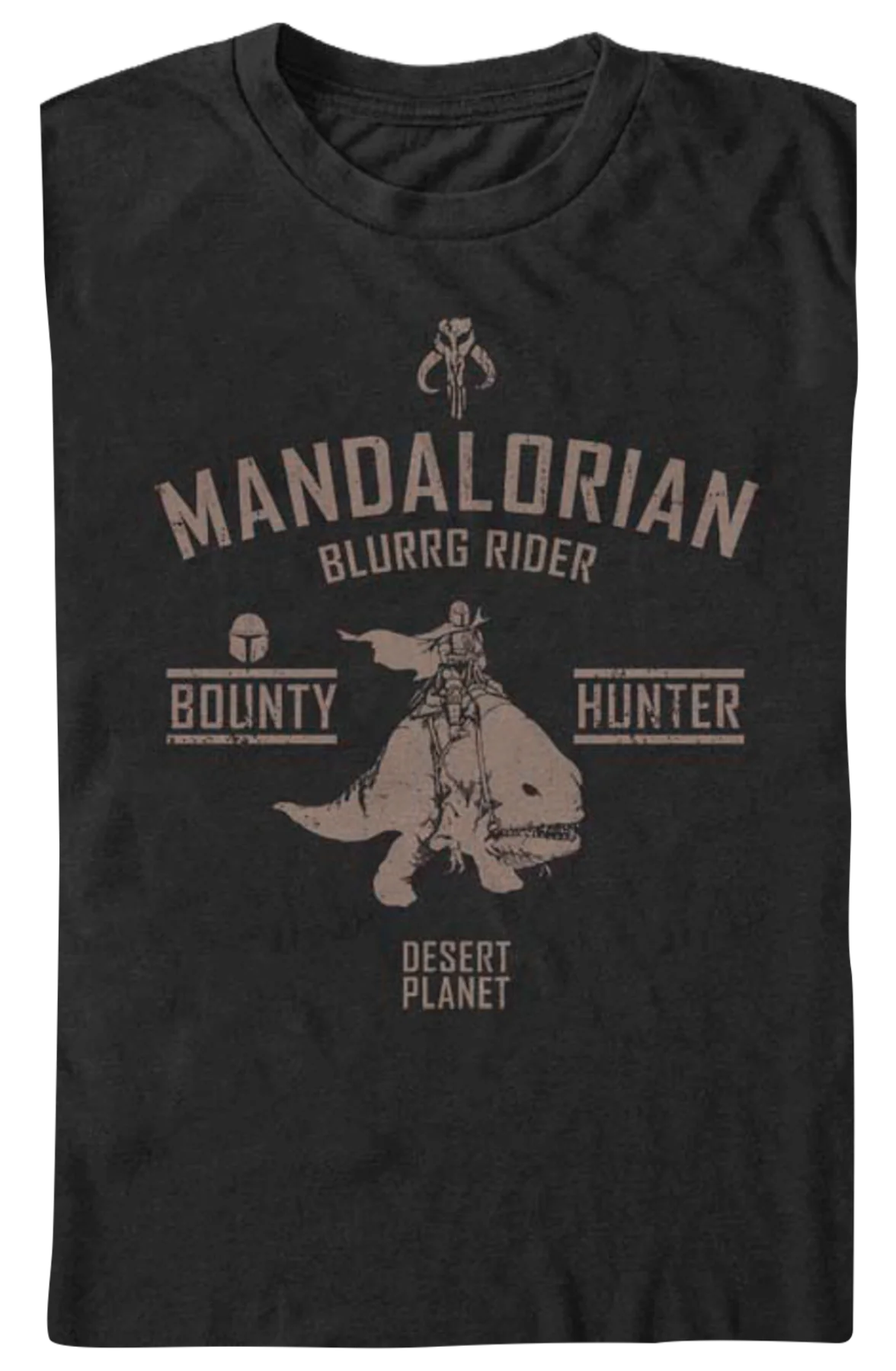 The Mandalorian Blurrg Rider Star Wars T-Shirt - Image 2